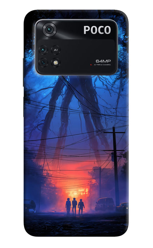 Ordinary Things Shadow Poco M4 Pro 4G Hard Case Back Cover by Casekaro