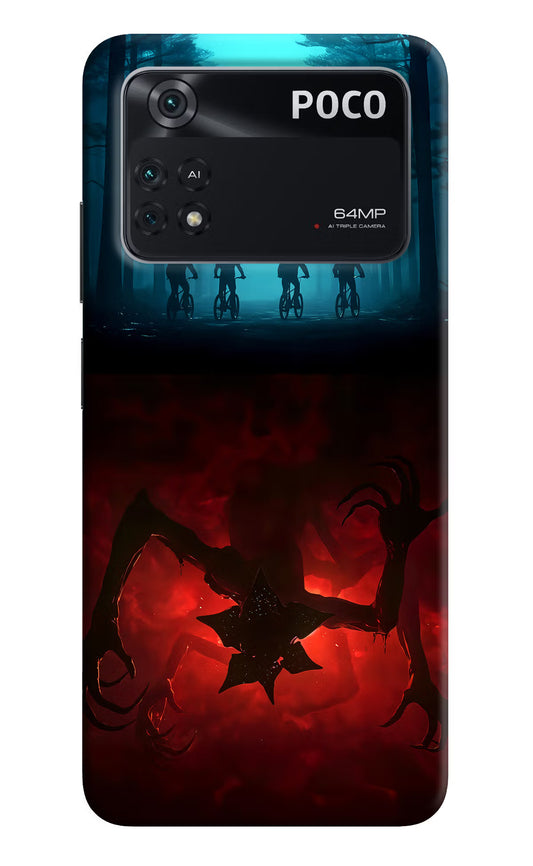 Ordinary Things Downside Up Poco M4 Pro 4G Hard Case Back Cover by Casekaro