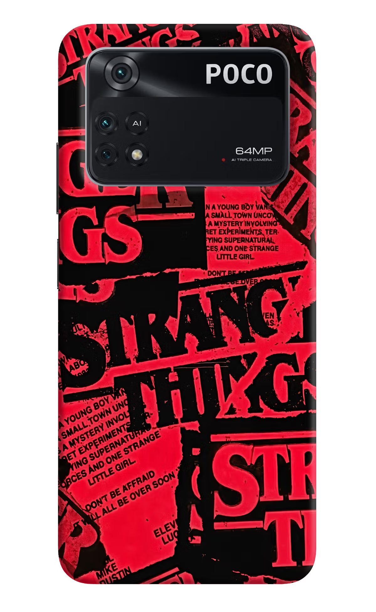 Ordinary Things Poco M4 Pro 4G Hard Case Back Cover by Casekaro