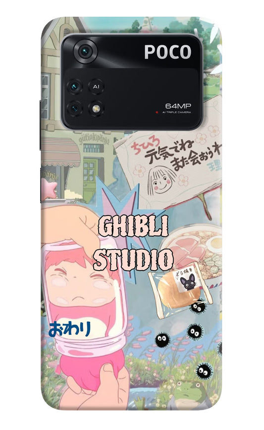 Studio Ghibli Poco M4 Pro 4G Back Cover
