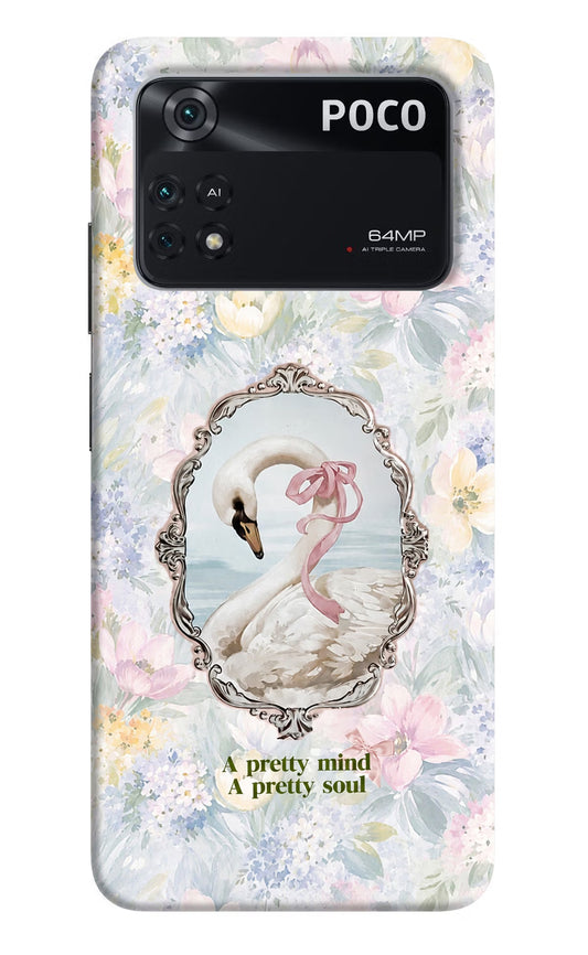 Pretty Mind Pretty Soul Poco M4 Pro 4G Back Cover