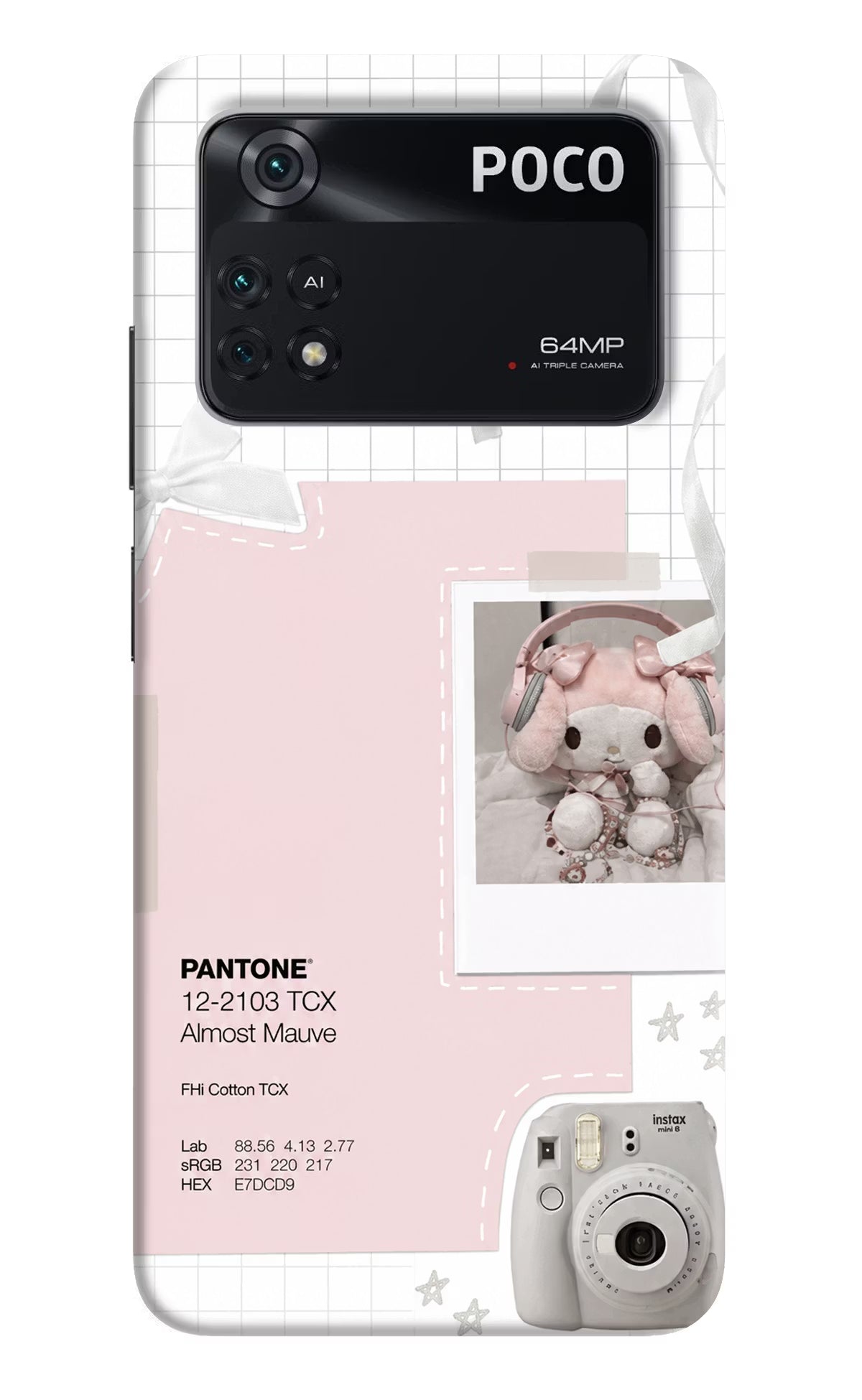 Pantone Asthetic Poco M4 Pro 4G Back Cover