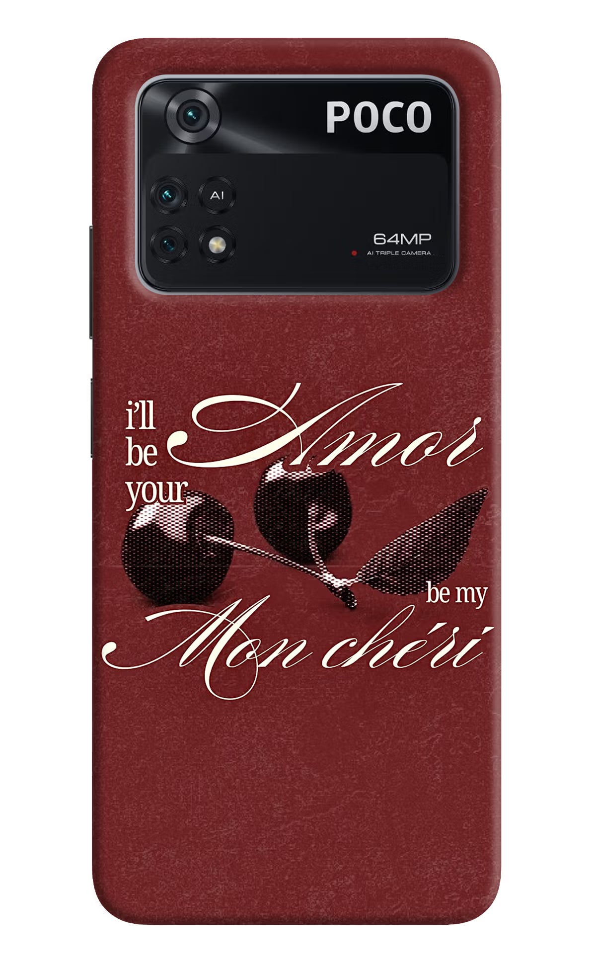 Velvet Cherry Poco M4 Pro 4G Back Cover
