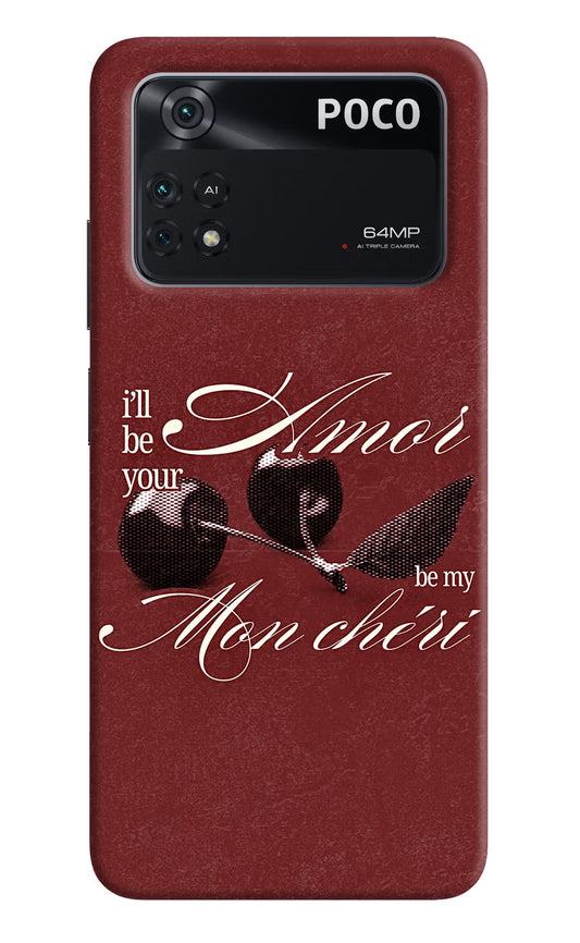 Velvet Cherry Poco M4 Pro 4G Back Cover