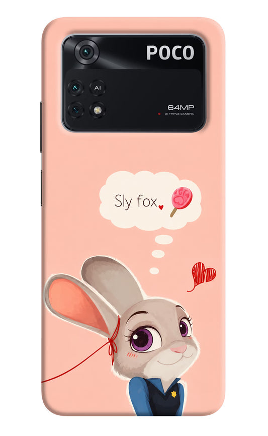 Judy Charm Poco M4 Pro 4G Hard Case Back Cover by Casekaro
