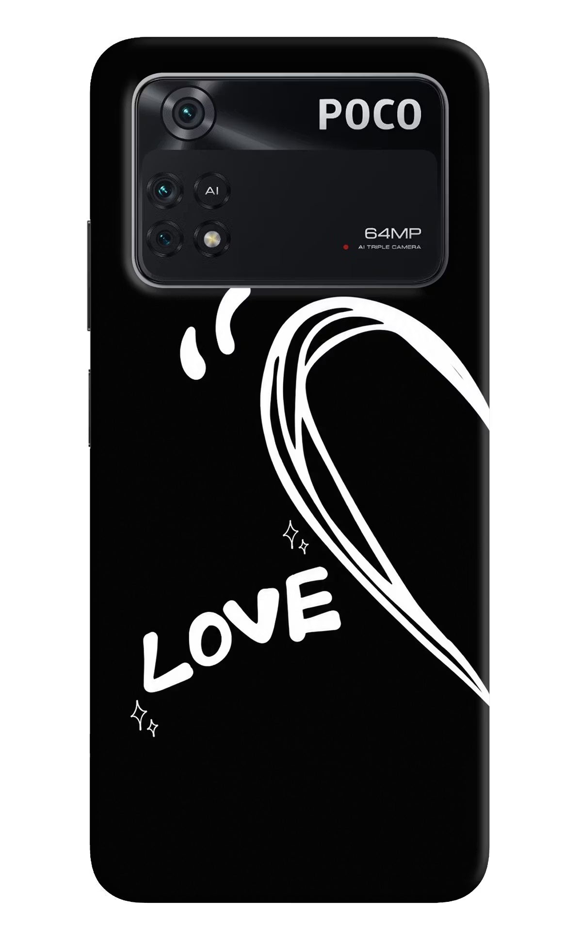 Love Line Poco M4 Pro 4G Back Cover