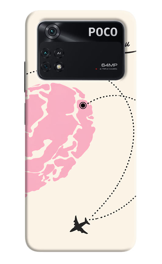 Miss Orbit Poco M4 Pro 4G Hard Case Back Cover by Casekaro