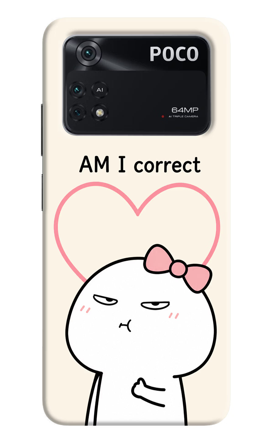Always Right Poco M4 Pro 4G Back Cover, Hard case