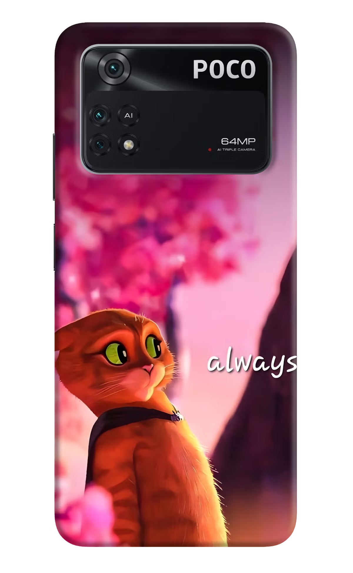 Always Cat Poco M4 Pro 4G Back Cover