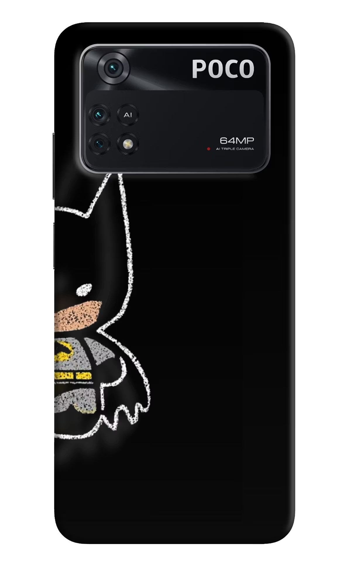 Bat Kitty Poco M4 Pro 4G Back Cover