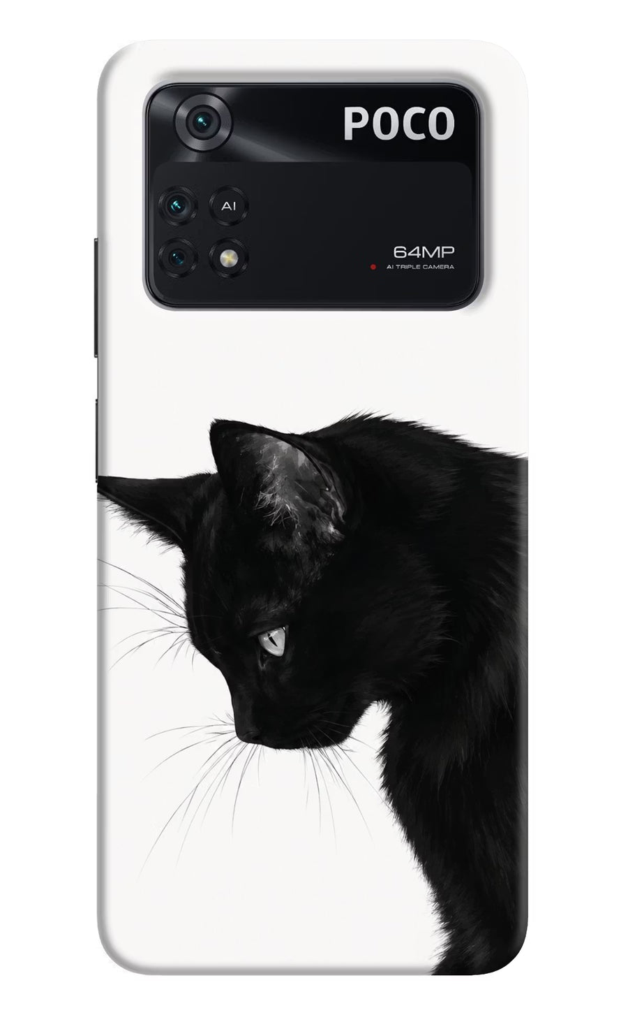 Shadow Gaze Poco M4 Pro 4G Back Cover, Hard case