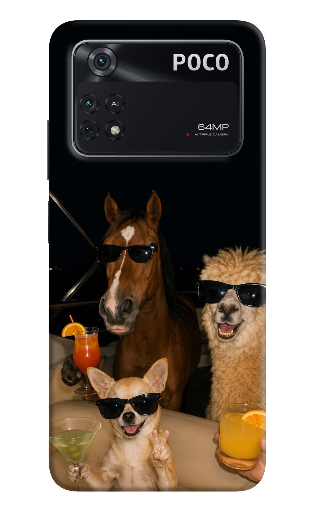 Party Squad Poco M4 Pro 4G Back Cover