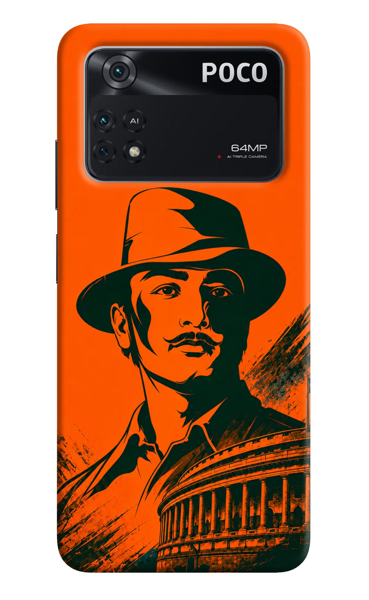 Bhagat Singh Legacy Poco M4 Pro 4G Back Cover