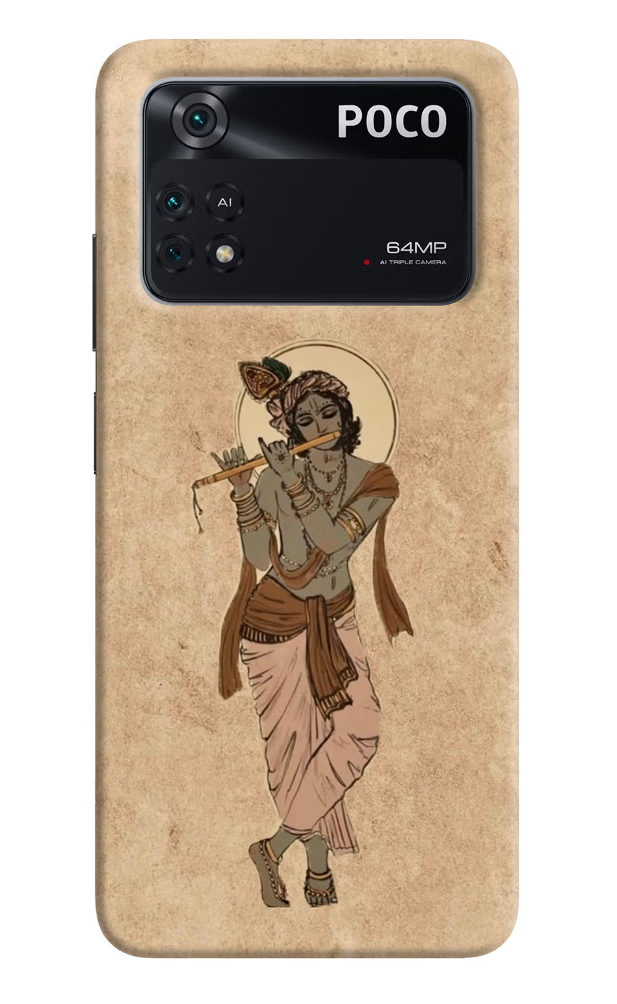 Krishna Poco M4 Pro 4G Back Cover, Hard case