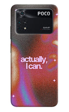 Pink Aura Poco M4 Pro 4G Back Cover