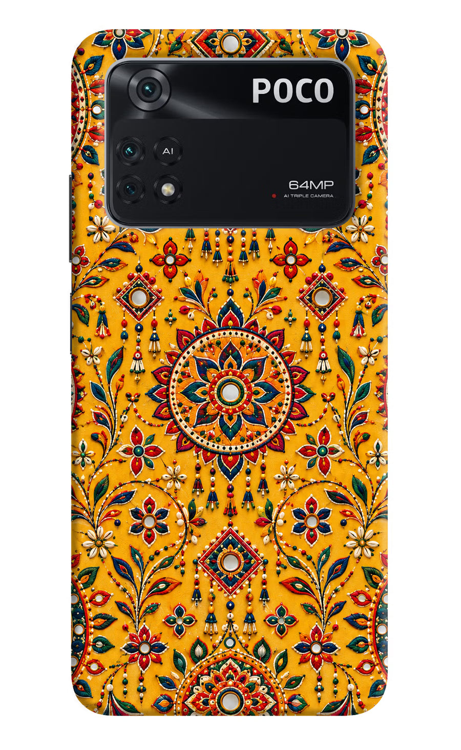 Sunlit Aura Poco M4 Pro 4G Back Cover, Hard case