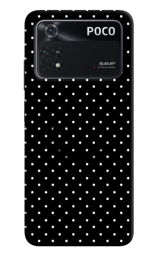 White Dots Poco M4 Pro 4G Pop Case