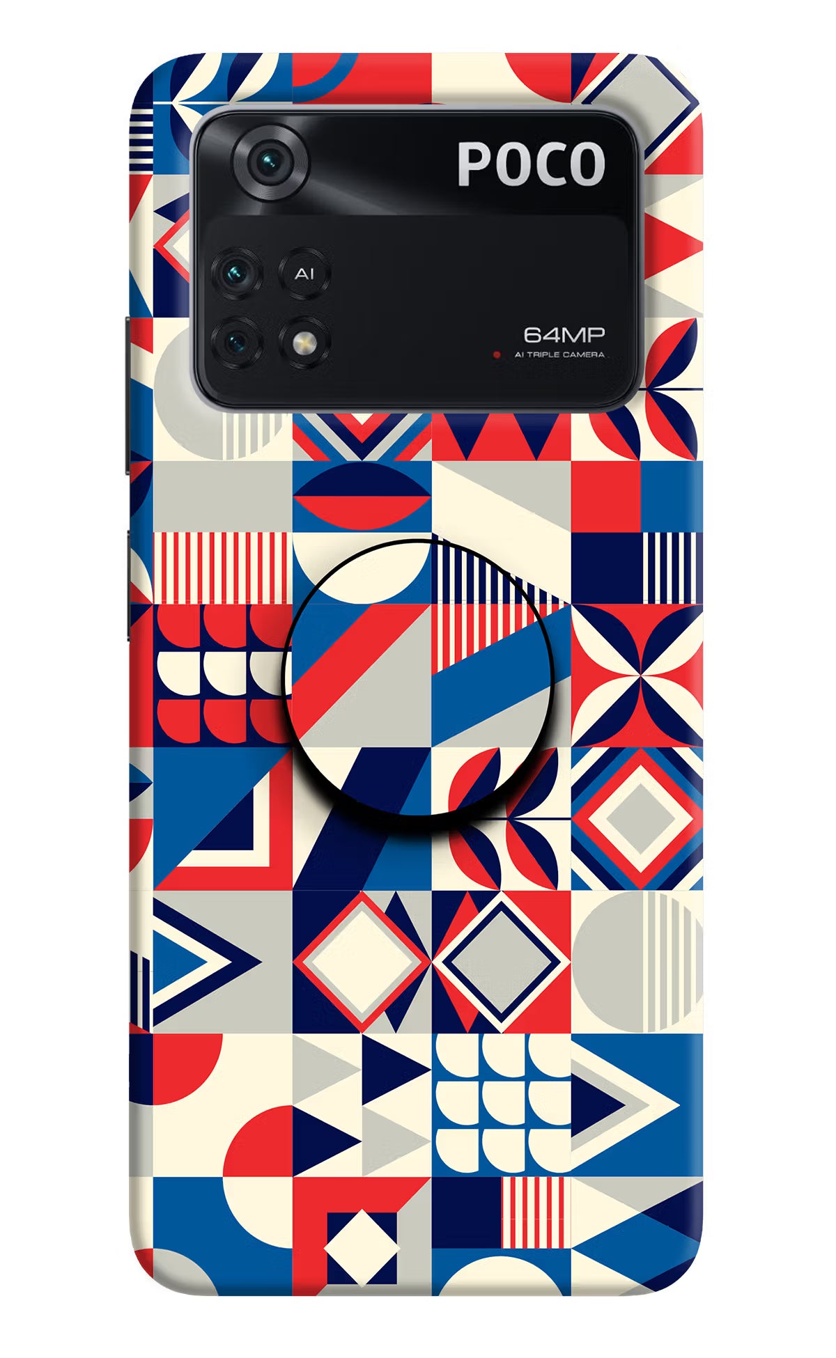 Colorful Pattern Poco M4 Pro 4G Pop Case
