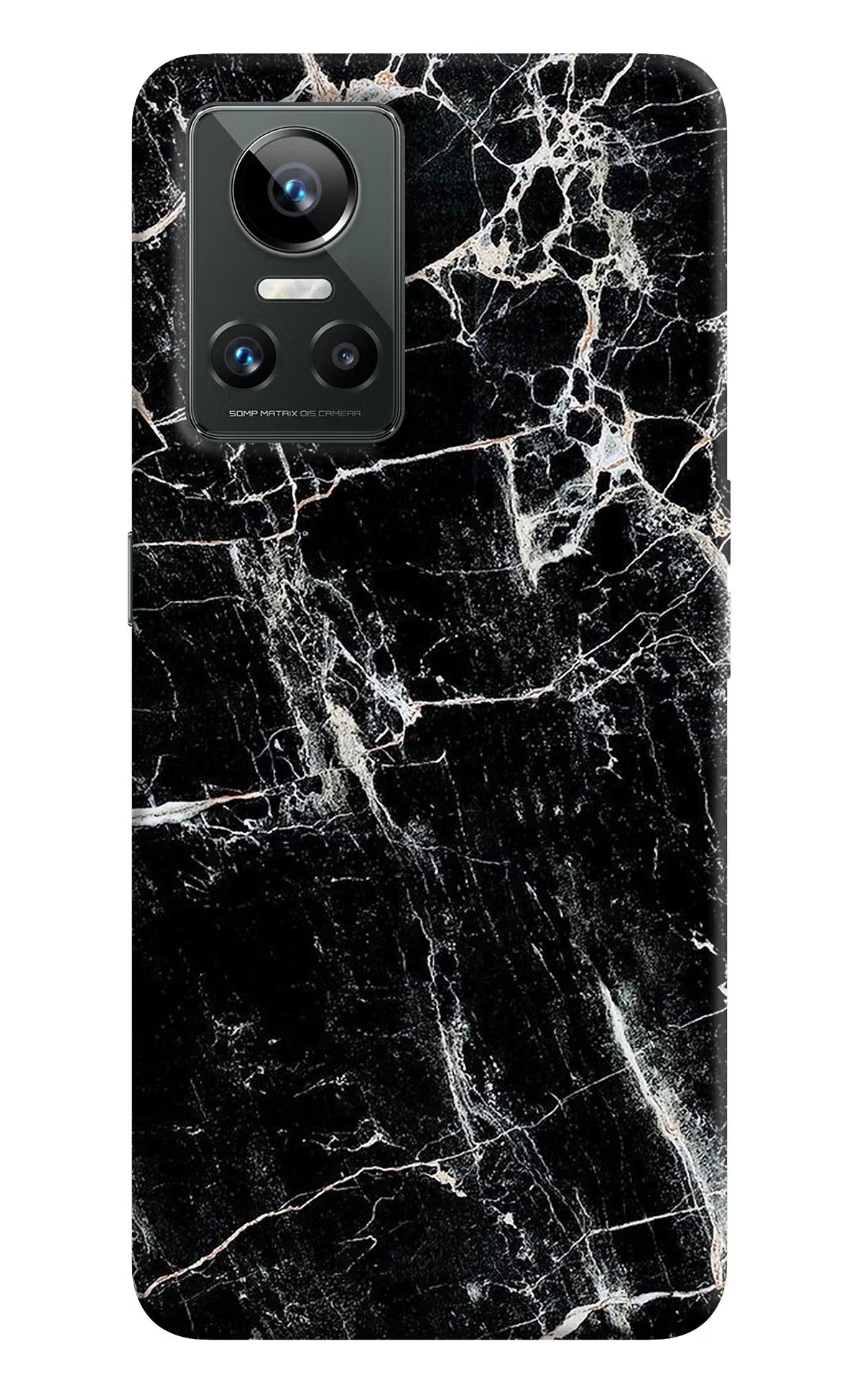 Black Marble Texture Realme GT Neo 3 Back Cover