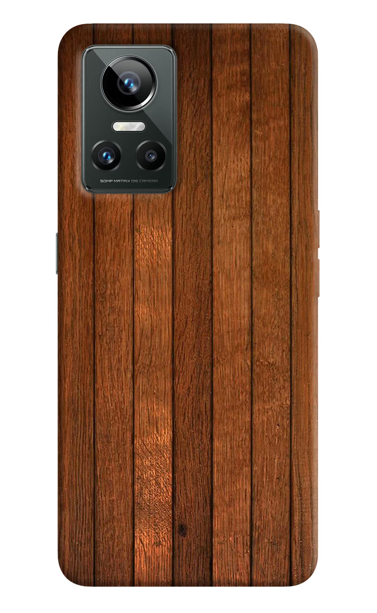 Wooden Artwork Bands Realme GT Neo 3 Back Cover