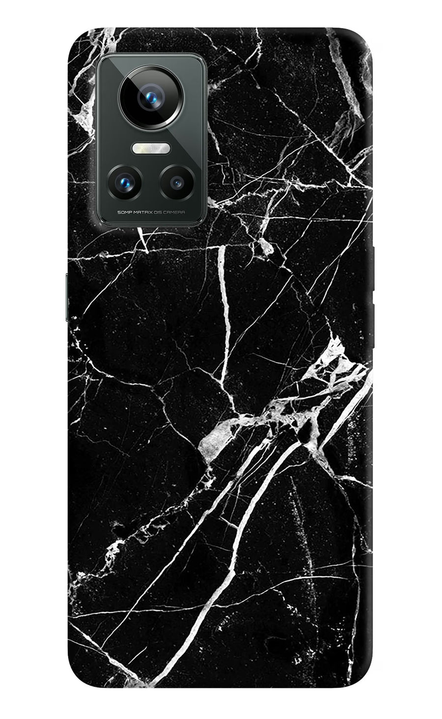 Black Marble Pattern Realme GT Neo 3 Back Cover, Hard case