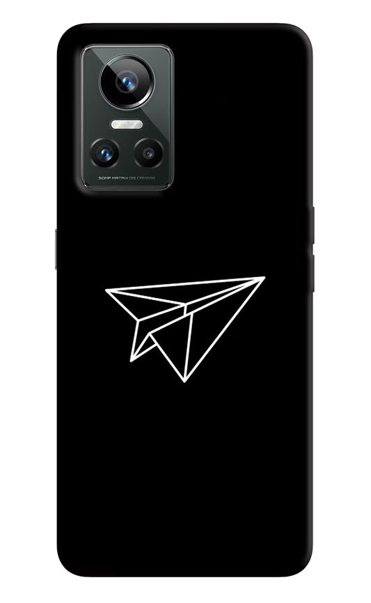 Paper Plane White Realme GT Neo 3 Back Cover