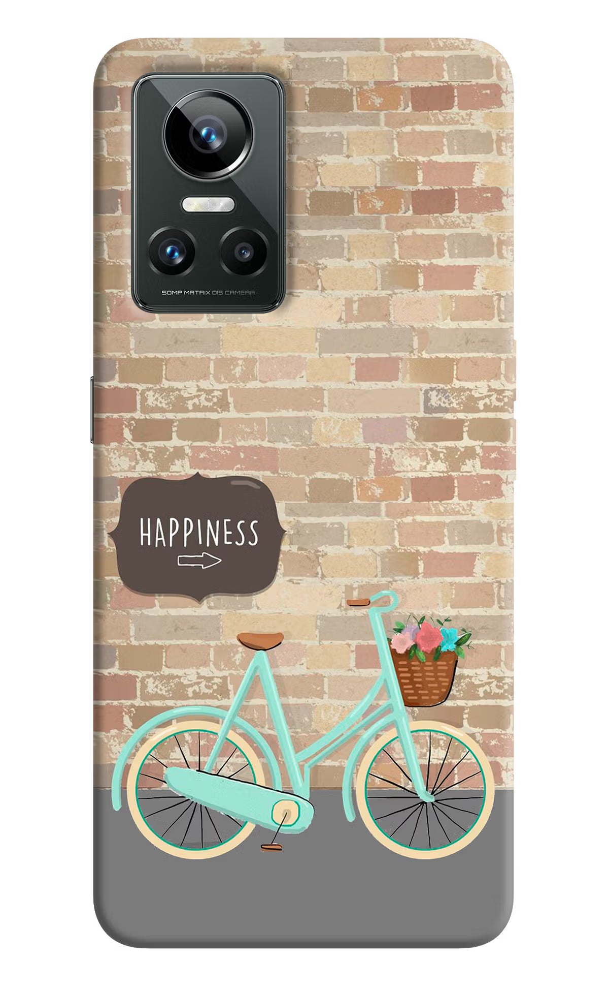 Happiness Artwork Realme GT Neo 3 Back Cover