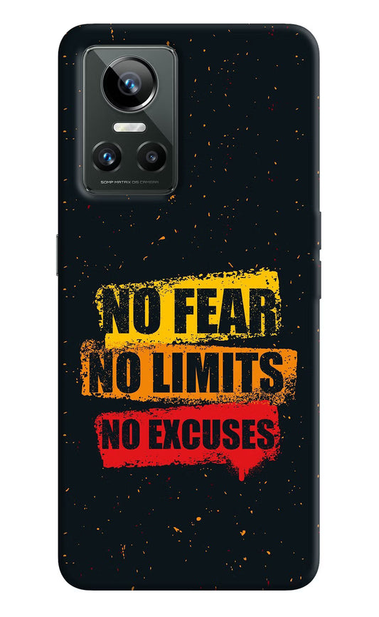 No Fear No Limits No Excuse Realme GT Neo 3 Back Cover