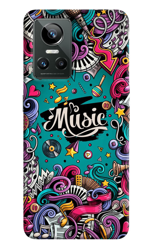 Music Graffiti Realme GT Neo 3 Back Cover
