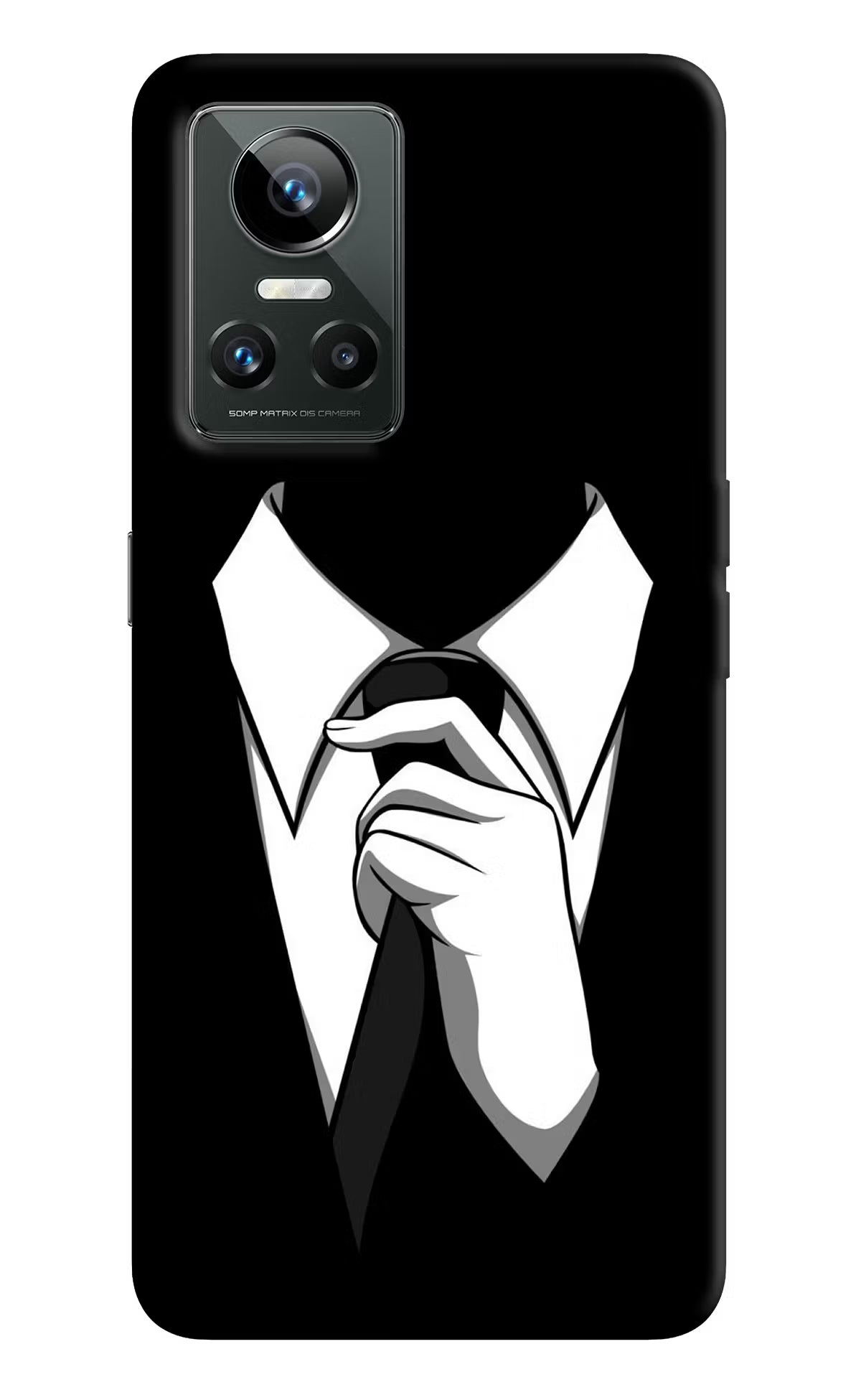 Black Tie Realme GT Neo 3 Back Cover