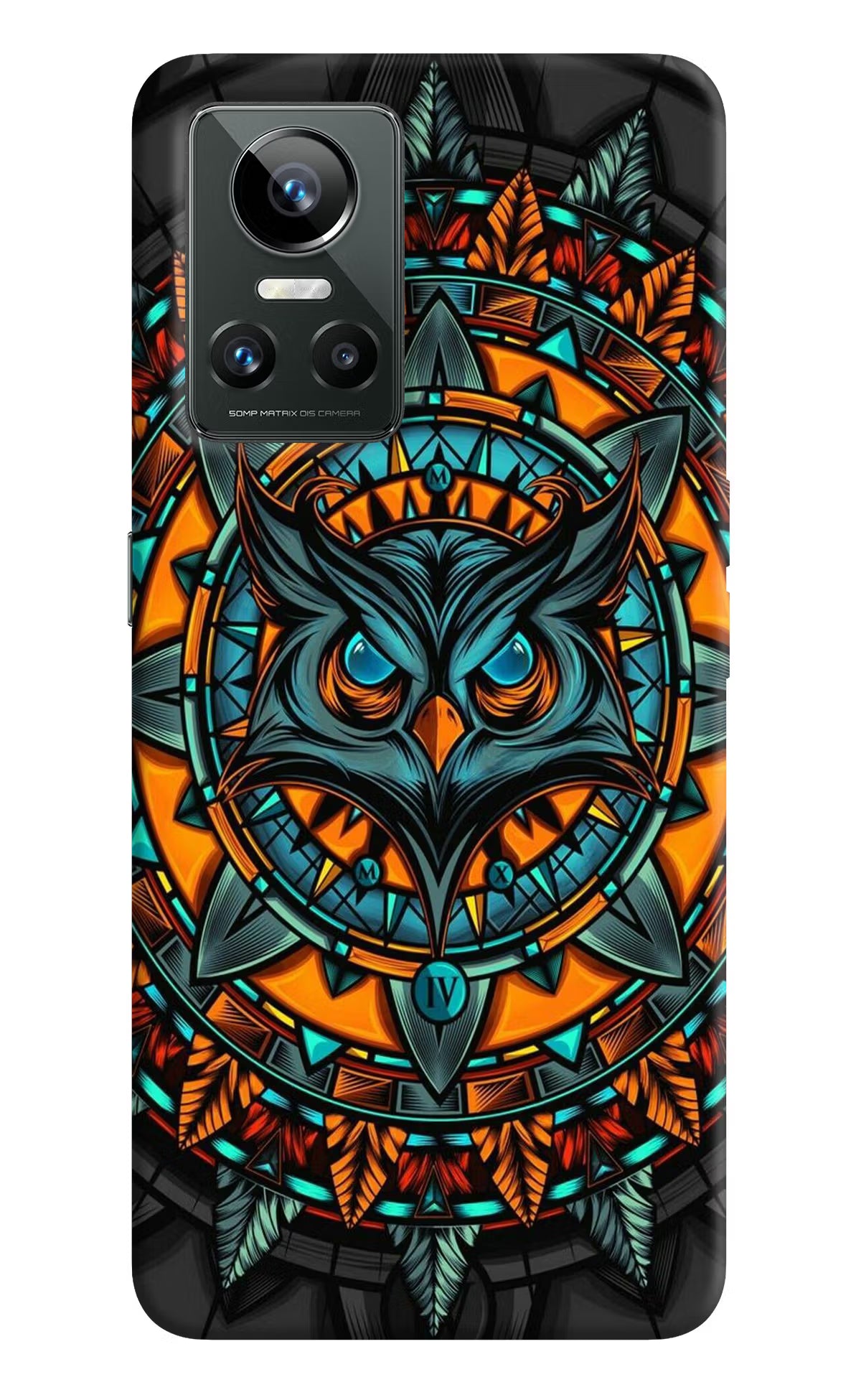 Angry Owl Art Realme GT Neo 3 Back Cover