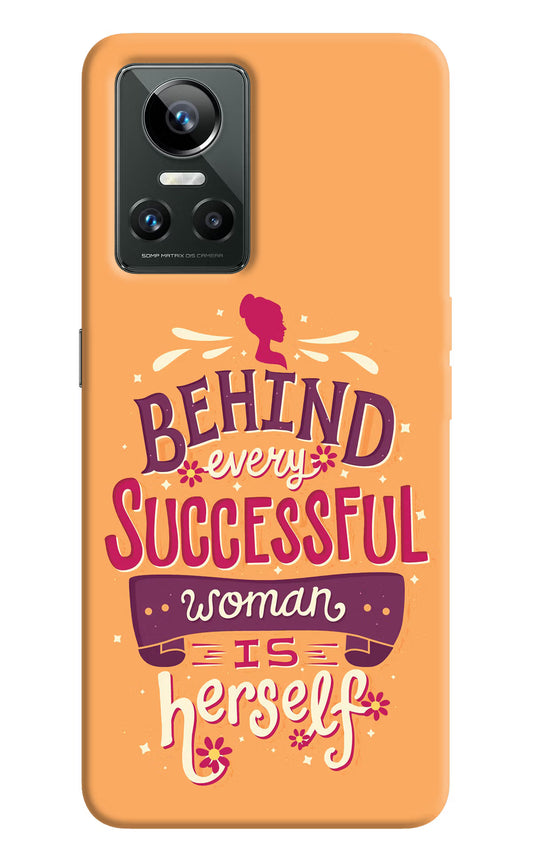 Behind Every Successful Woman There Is Herself Realme GT Neo 3 Back Cover