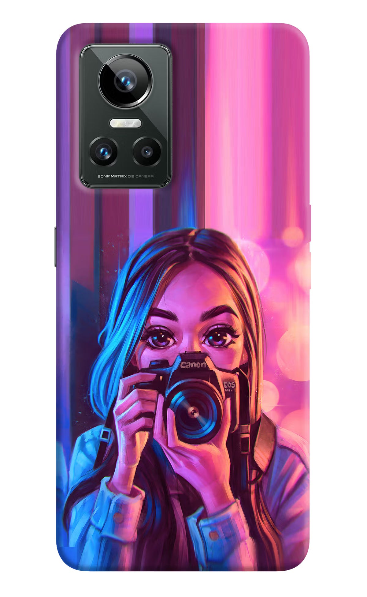 Girl Photographer Realme GT Neo 3 Back Cover