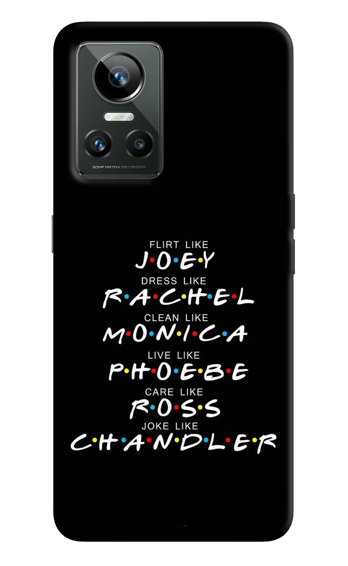 FRIENDS Character Realme GT Neo 3 Back Cover