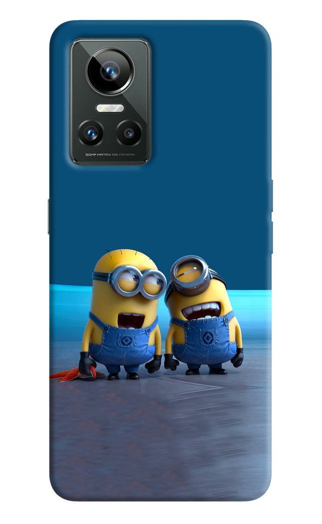 Minion Laughing Realme GT Neo 3 Hard Case Back Cover by Casekaro