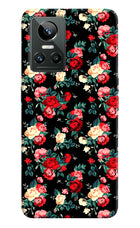 Rose Pattern Realme GT Neo 3 Hard Case Back Cover by Casekaro