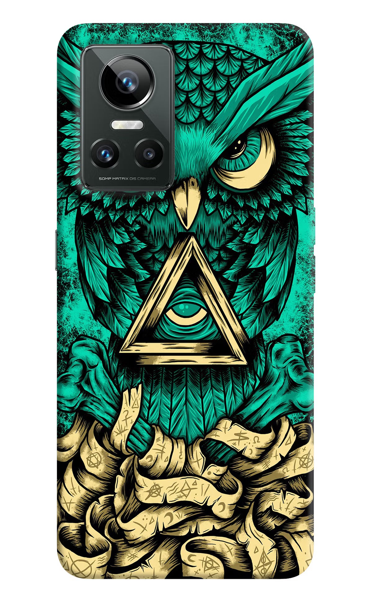 Green Owl Realme GT Neo 3 Back Cover