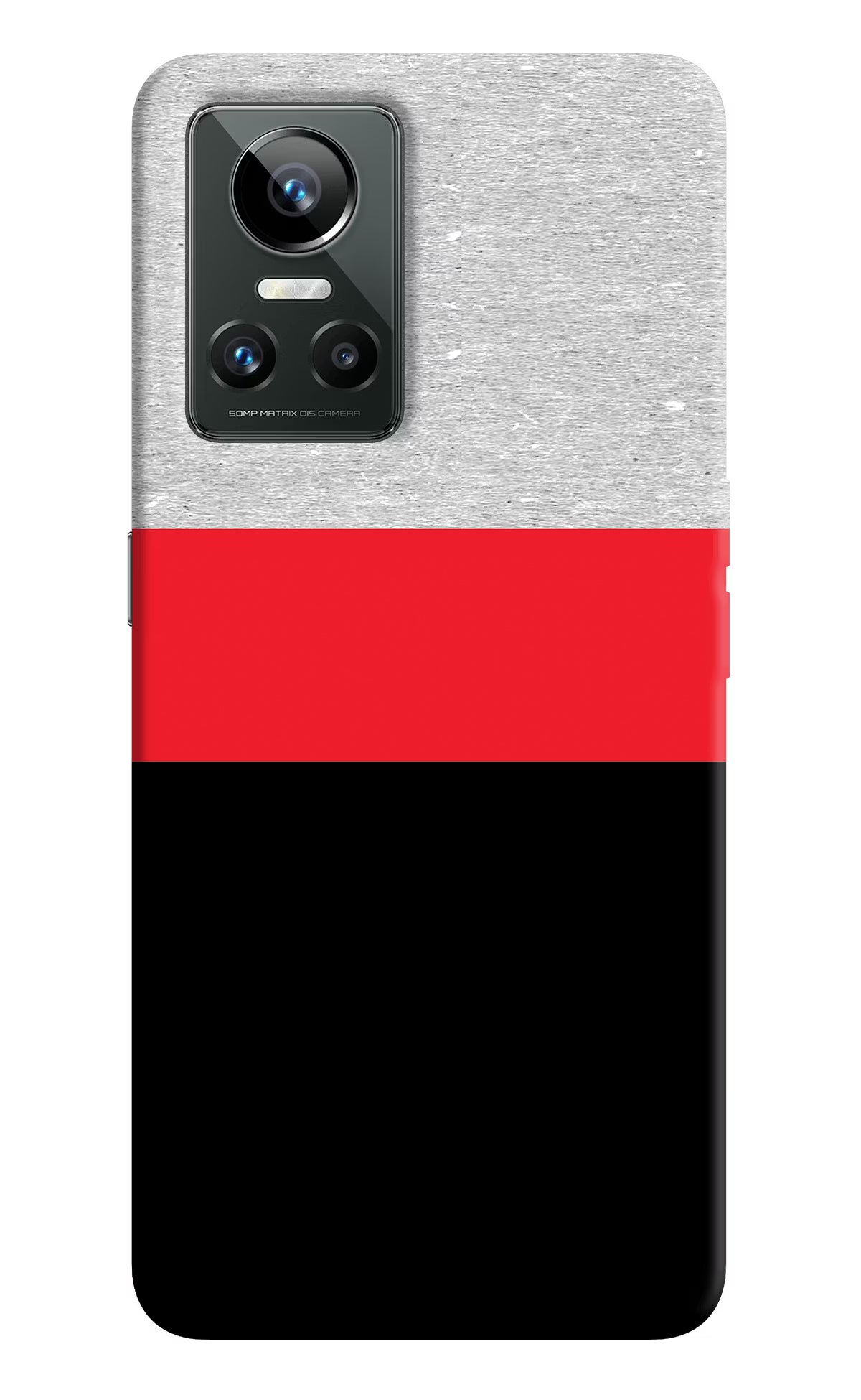 Tri Color Pattern Realme GT Neo 3 Back Cover