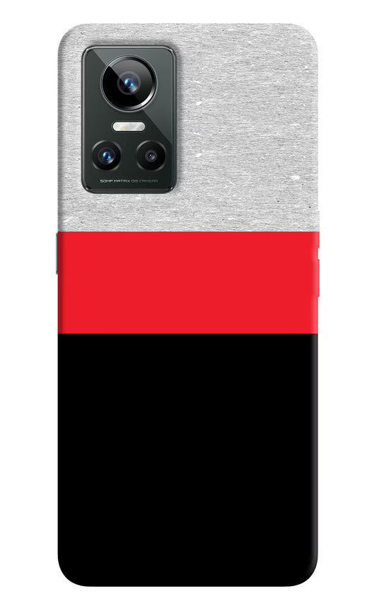 Tri Color Pattern Realme GT Neo 3 Back Cover