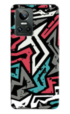 Geometric Graffiti Realme GT Neo 3 Hard Case Back Cover by Casekaro