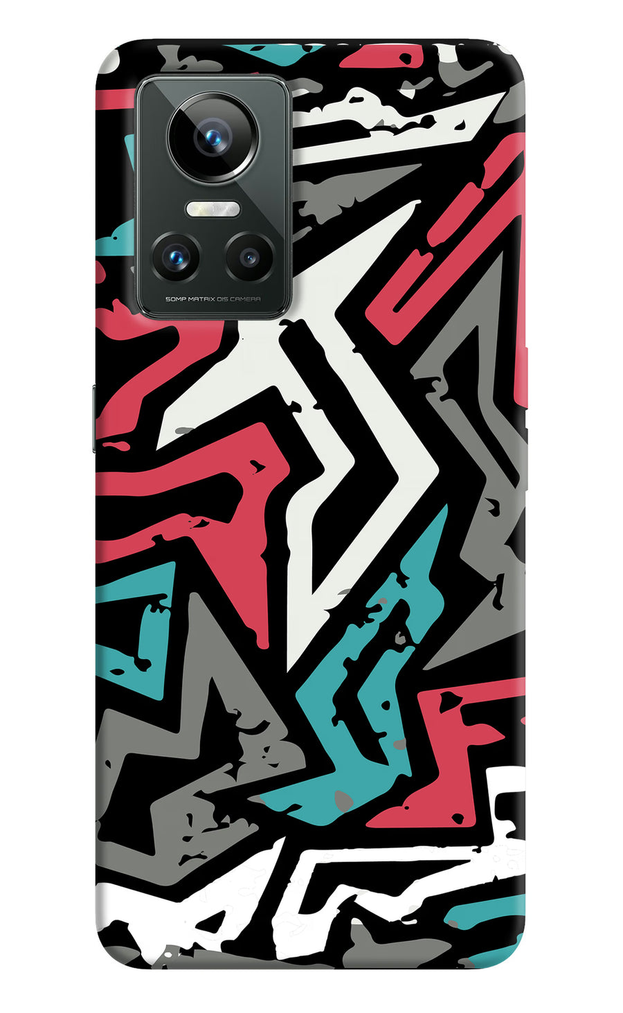 Geometric Graffiti Realme GT Neo 3 Back Cover, Hard case