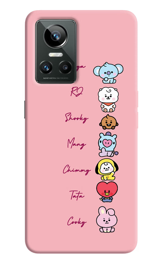 BTS names Realme GT Neo 3 Back Cover