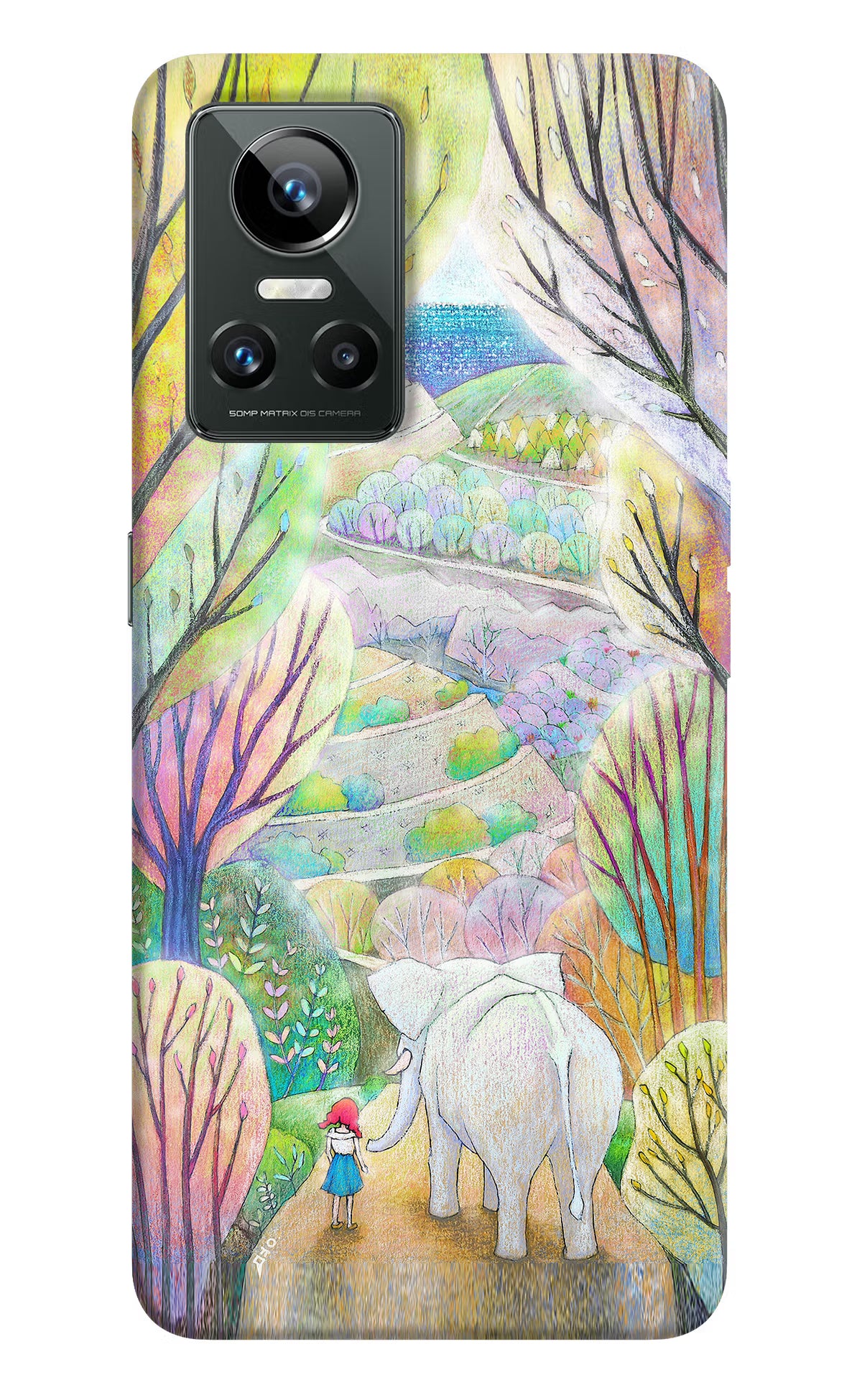 Nature Painting Realme GT Neo 3 Back Cover