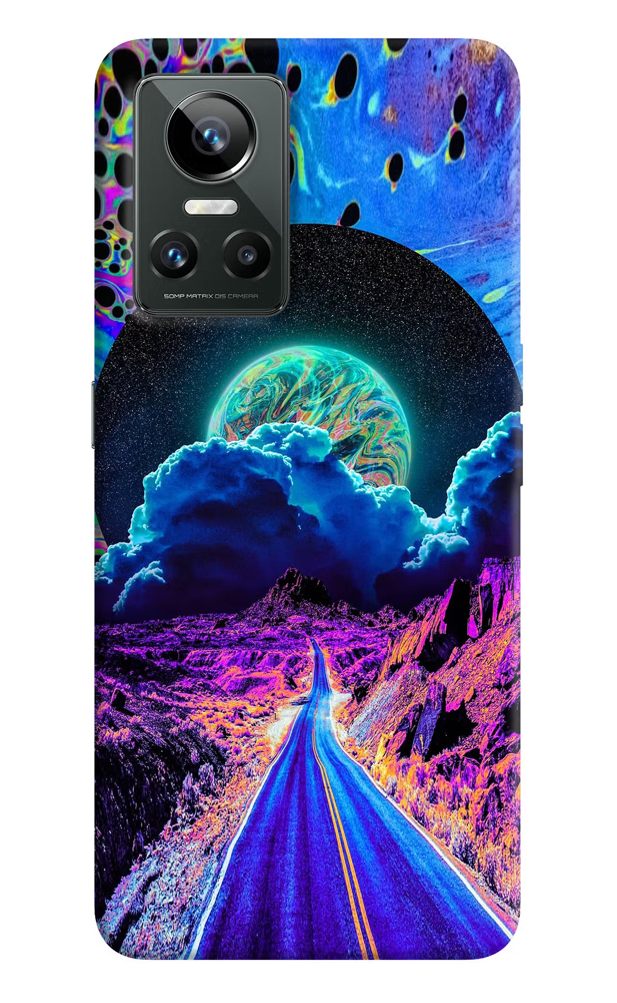 Psychedelic Painting Realme GT Neo 3 Back Cover