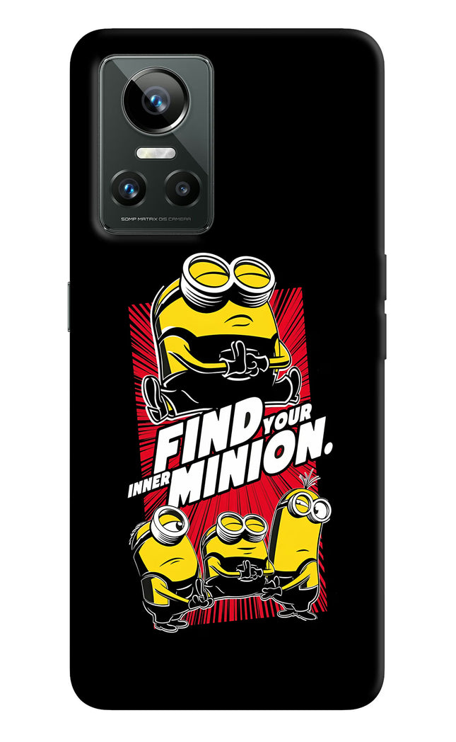 Find your inner Minion Realme GT Neo 3 Hard Case Back Cover by Casekaro