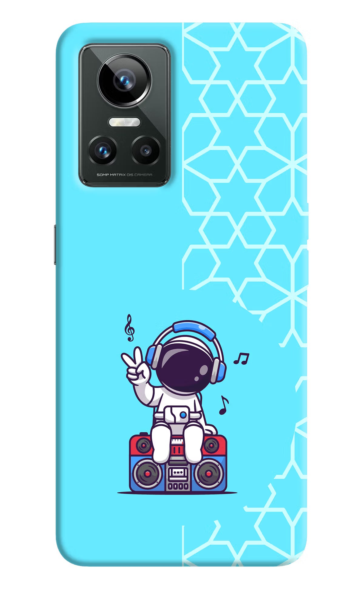 Cute Astronaut Chilling Realme GT Neo 3 Back Cover