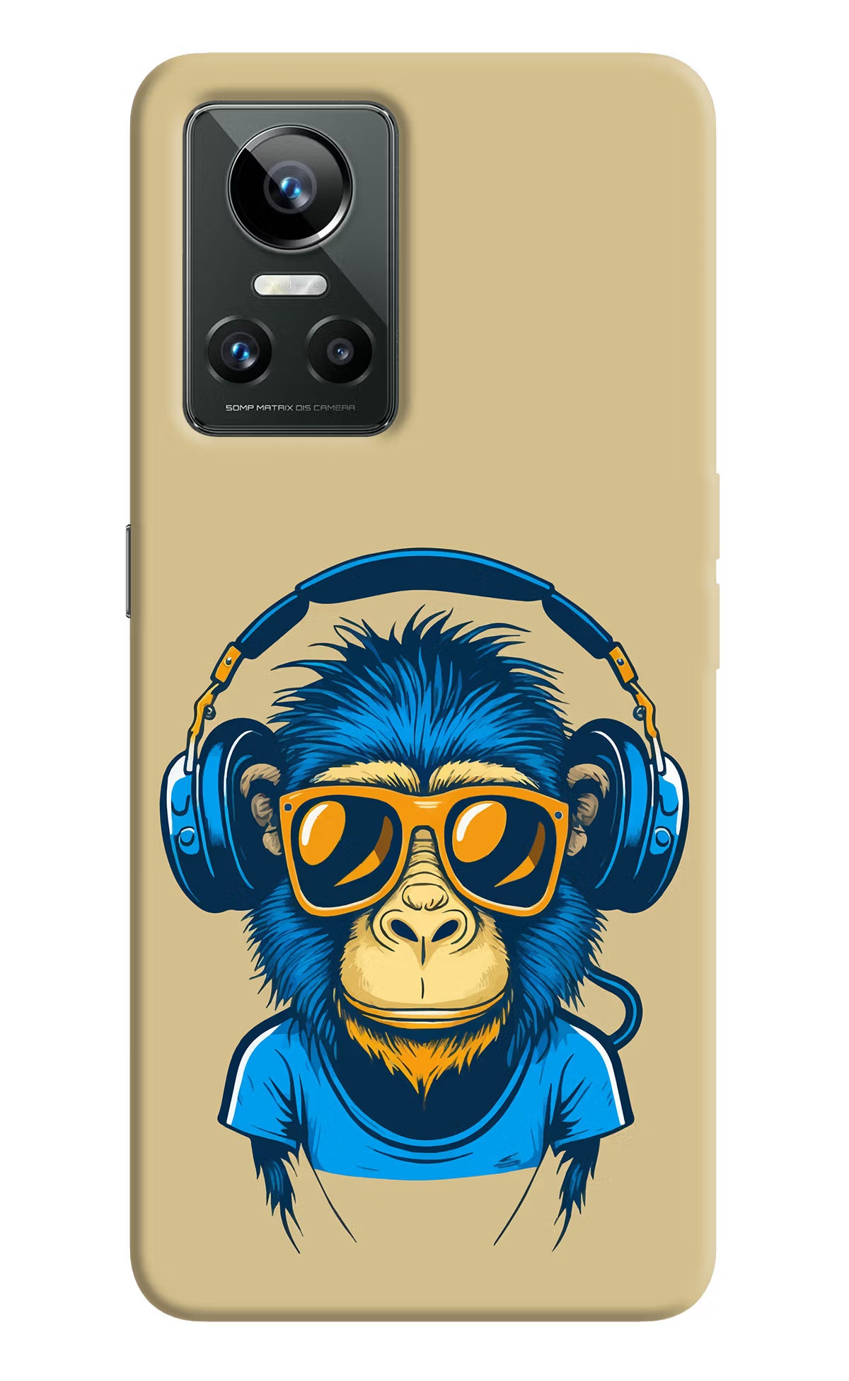 Monkey Headphone Realme GT Neo 3 Back Cover
