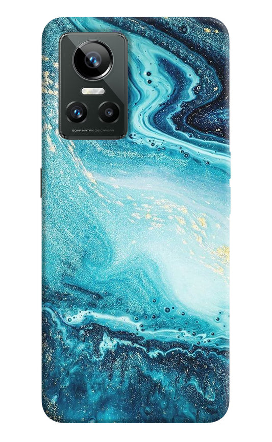 Blue Glitter Marble Realme GT Neo 3 Back Cover