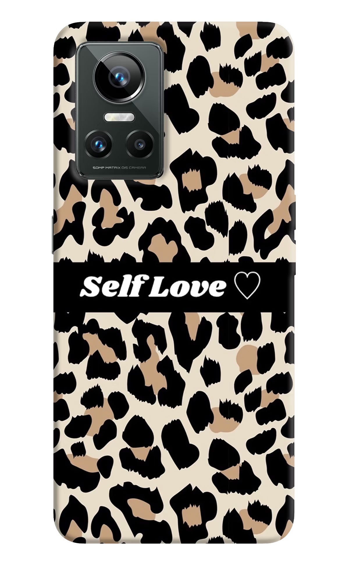 Leopard Print Self Love Realme GT Neo 3 Back Cover