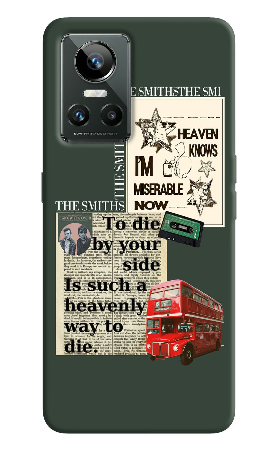 The Smiths Realme GT Neo 3 Back Cover, Hard case